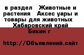  в раздел : Животные и растения » Аксесcуары и товары для животных . Хабаровский край,Бикин г.